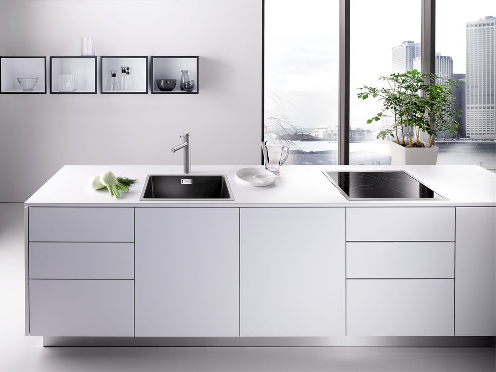 Кухонный смеситель Blanco Linee Galvanic Chrome 517594