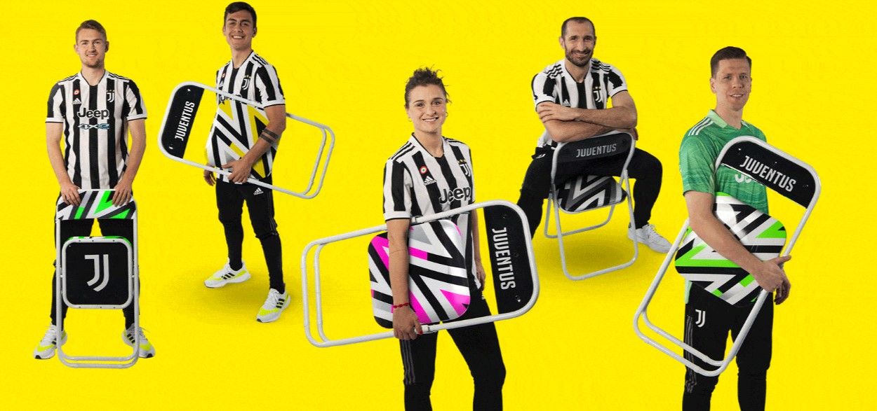 Складной стул Seletti Folding Chair Juventus Pink 18660