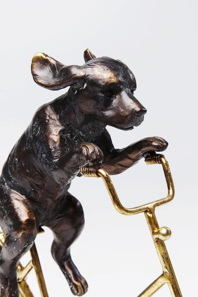 Фигурка KARE Deko Objekt Dog With Bicycle 63921