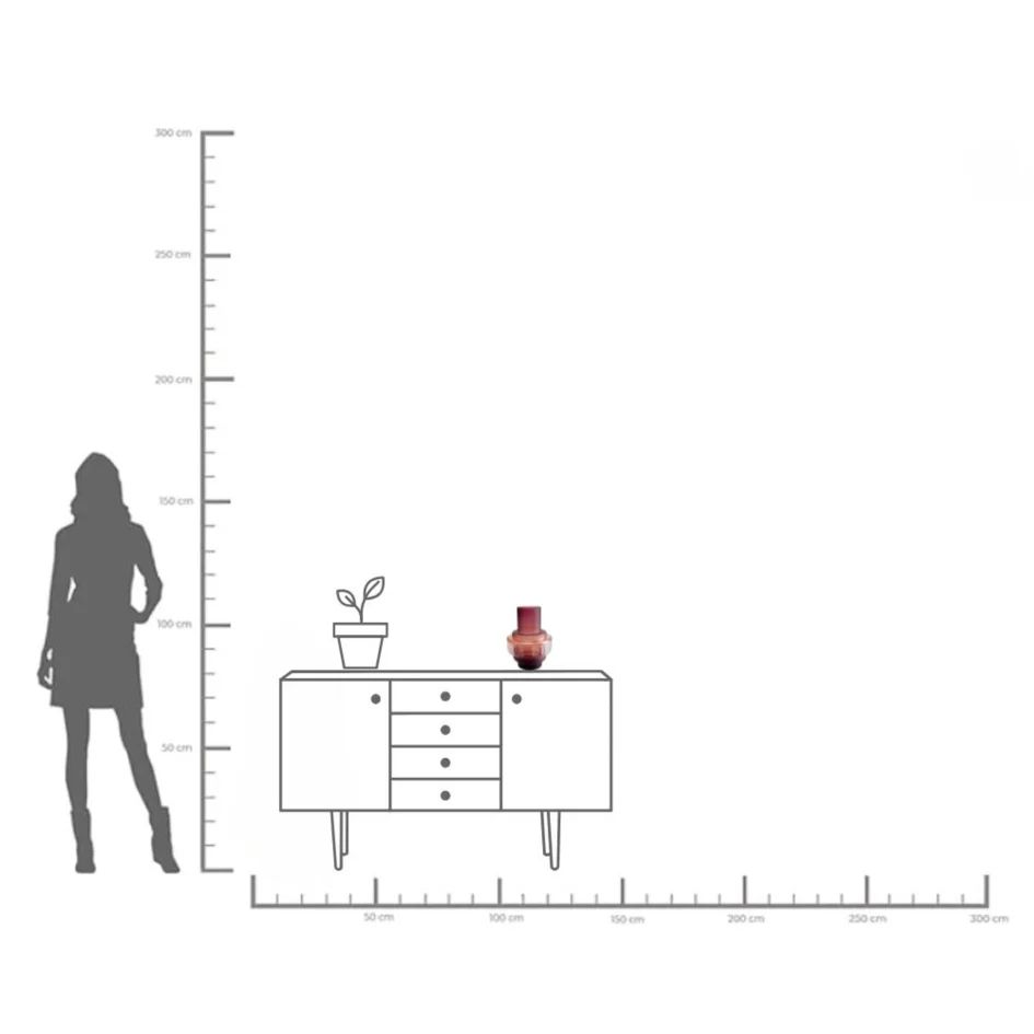 Ваза KARE Vase Rosie 52858