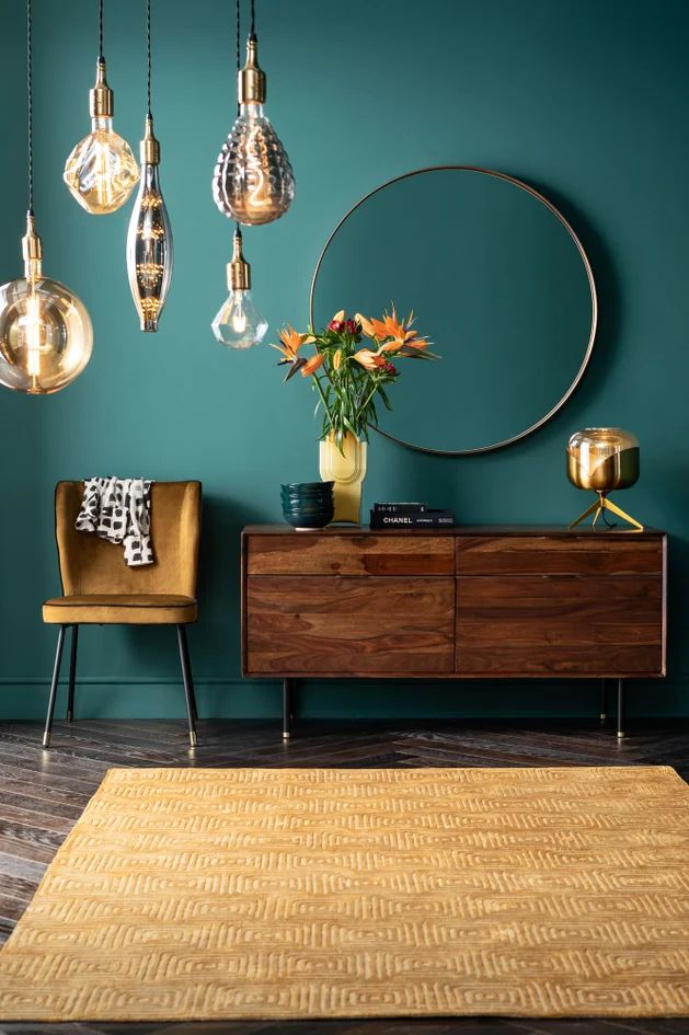 Зеркало KARE Spiegel Curve Brass 85278