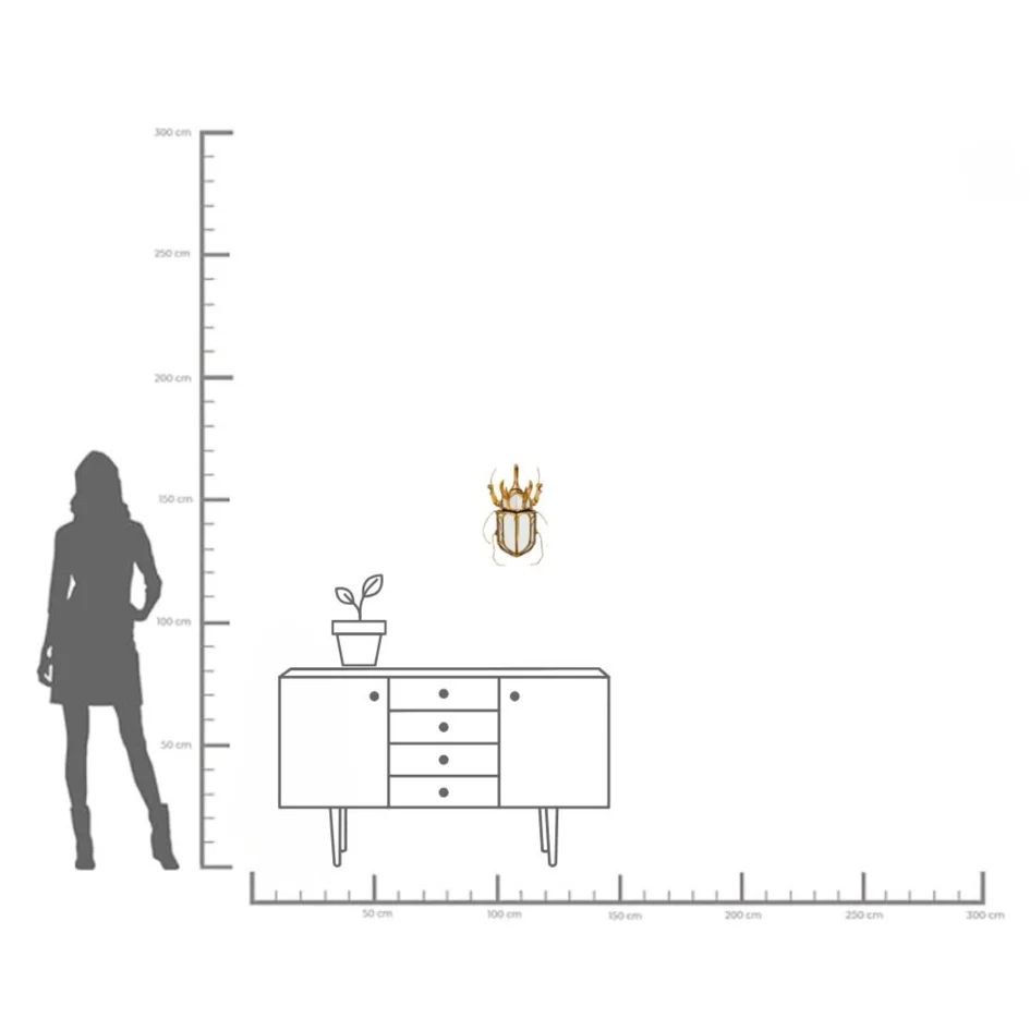 Панно настенное KARE Wandschmuck Beetle Mirror 51221