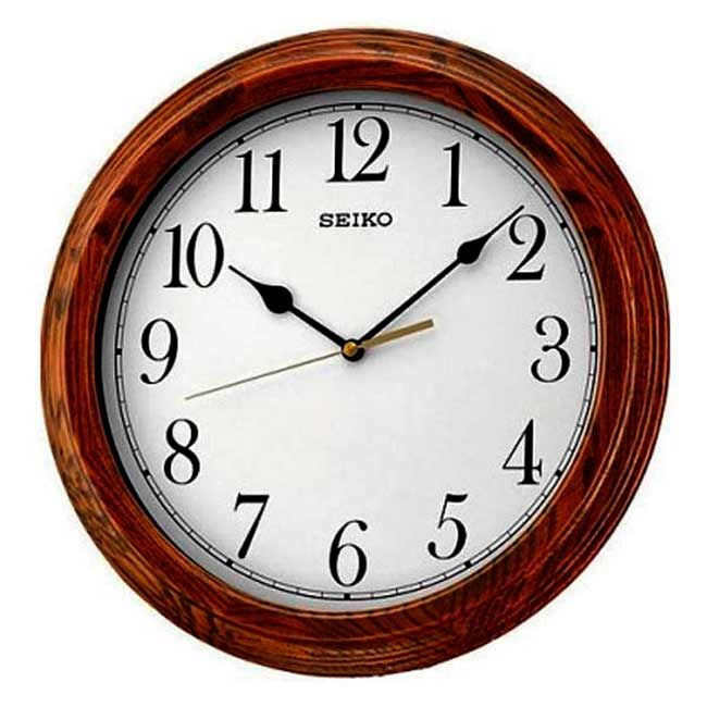 Настенные часы Seiko Quartz Wall Clock QXA528BN