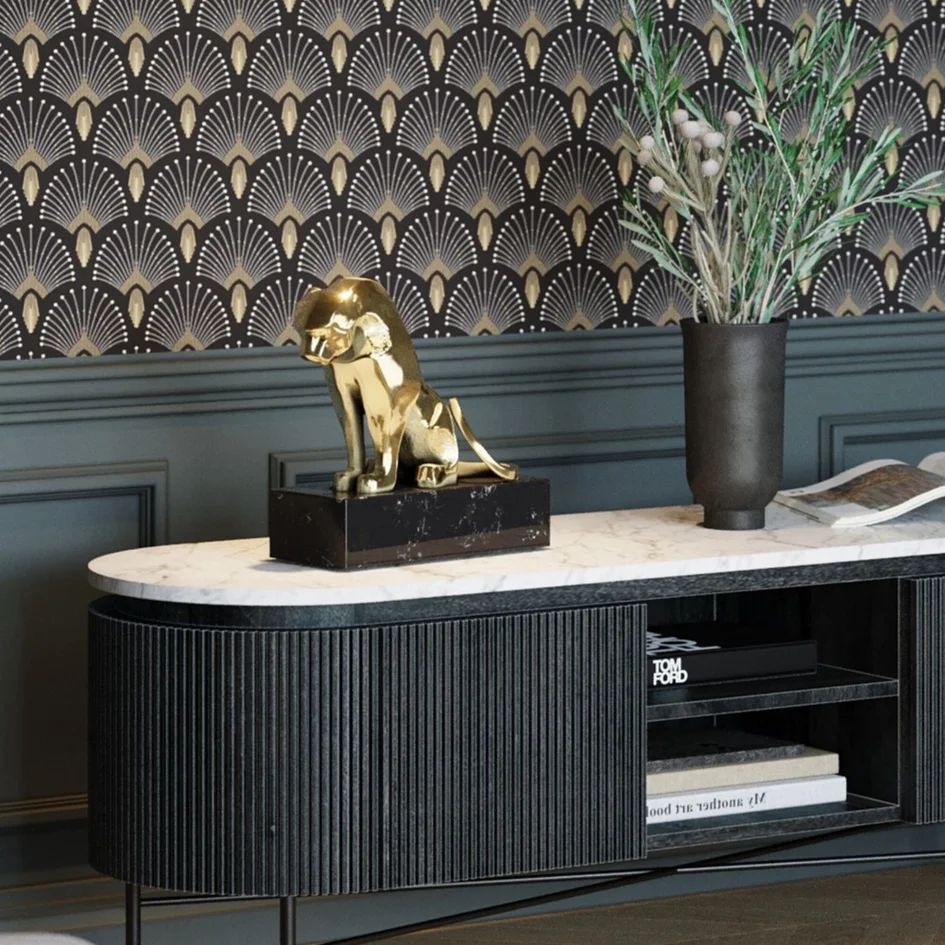 Фигурка KARE Deko Figur Lion on Marble 53808