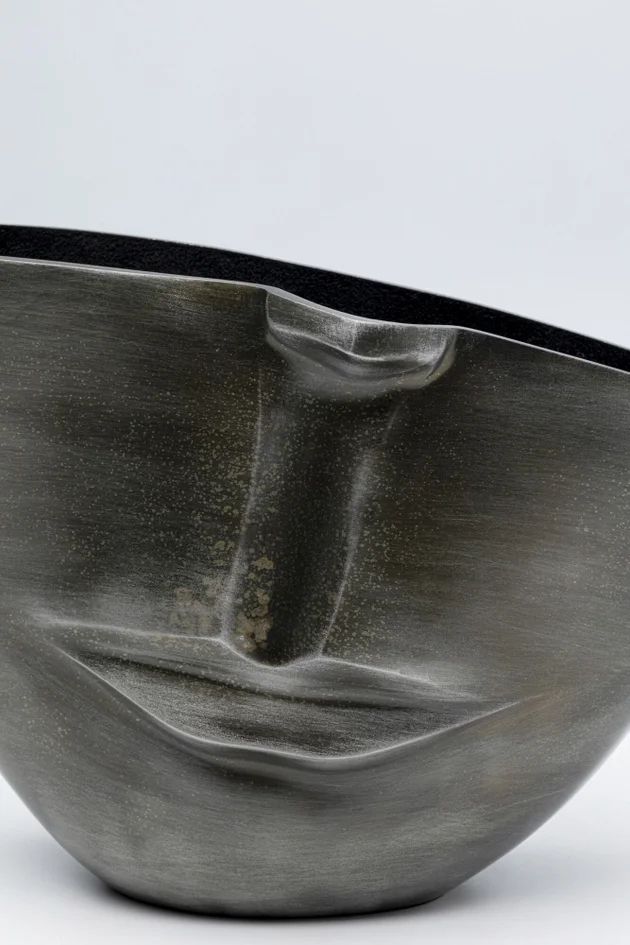 Ваза KARE Vase Half Face Anthrazit 53914