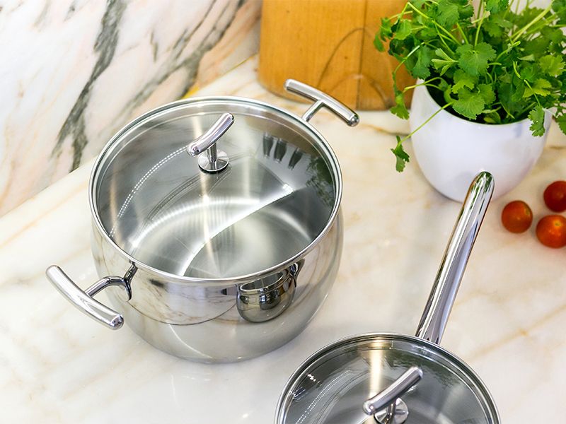 Кастрюля с крышкой Silampos Yumi Glass Stockpot 636122VJ6620