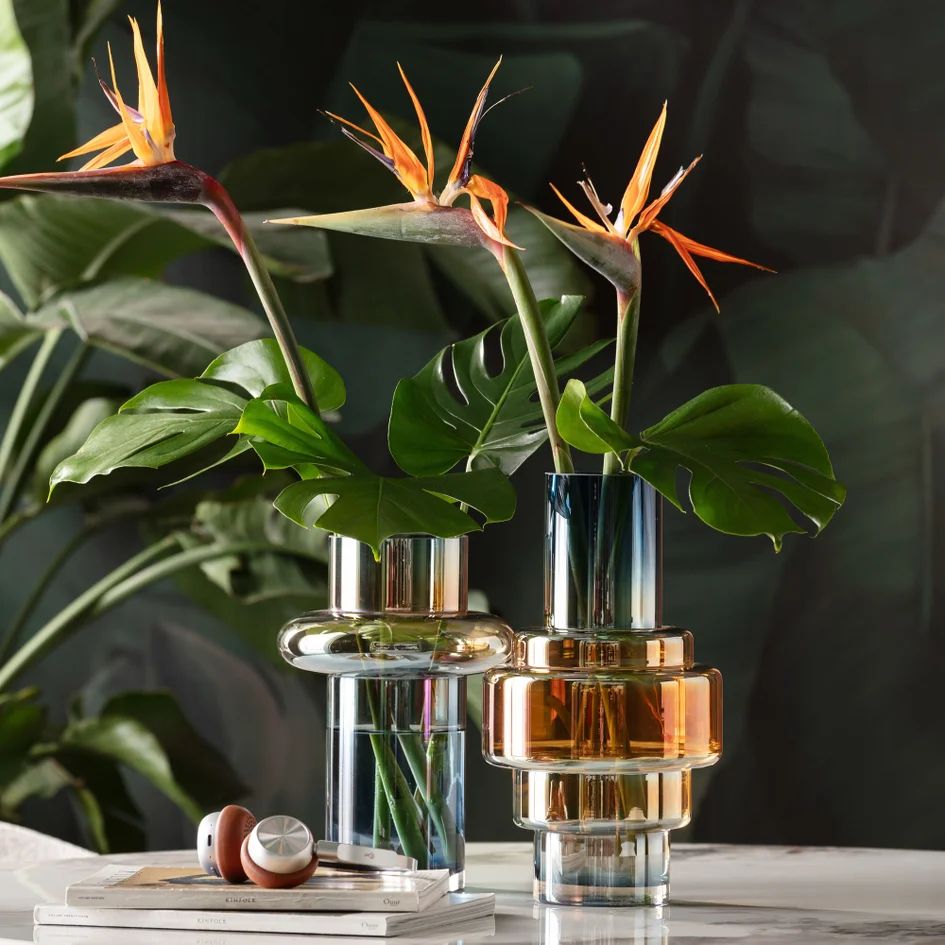 Ваза KARE Vase Phenom Ring Multi 55486