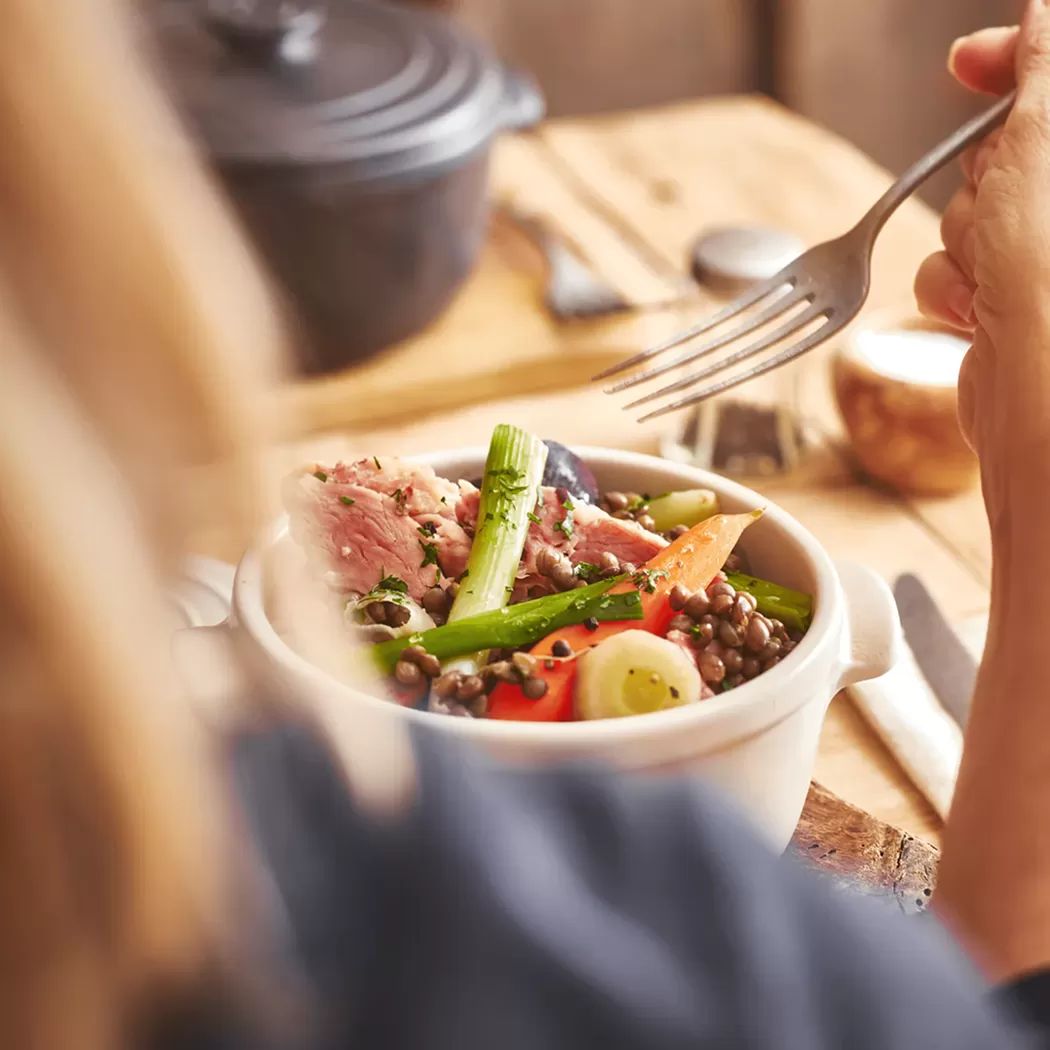 Кокотница Emile Henry Mini Cocotte Solo Opale EH098407