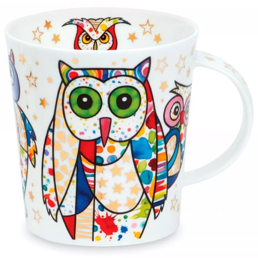 Кружка Dunoon Lomond Funny Owls Mug 78587354