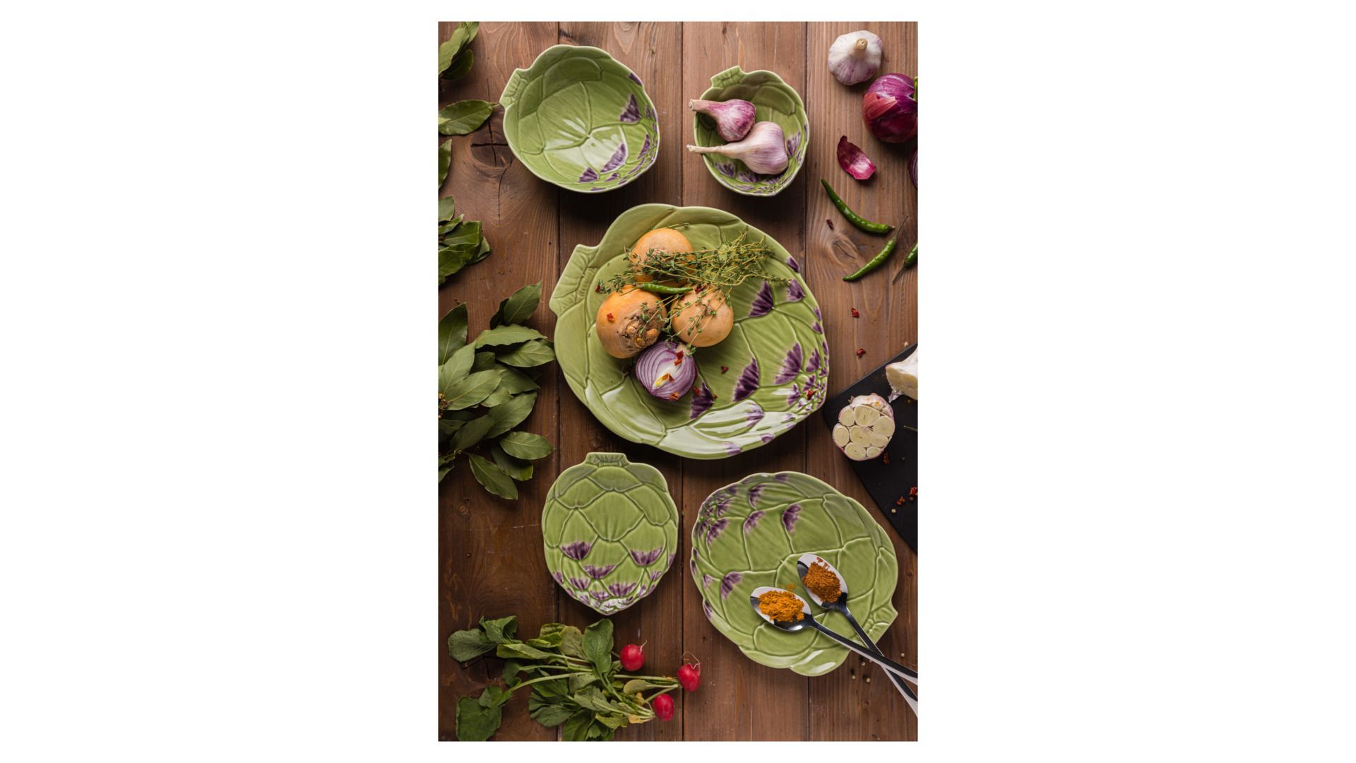 Салатник Bordallo Pinheiro Artichoke Large Bowl 65024071