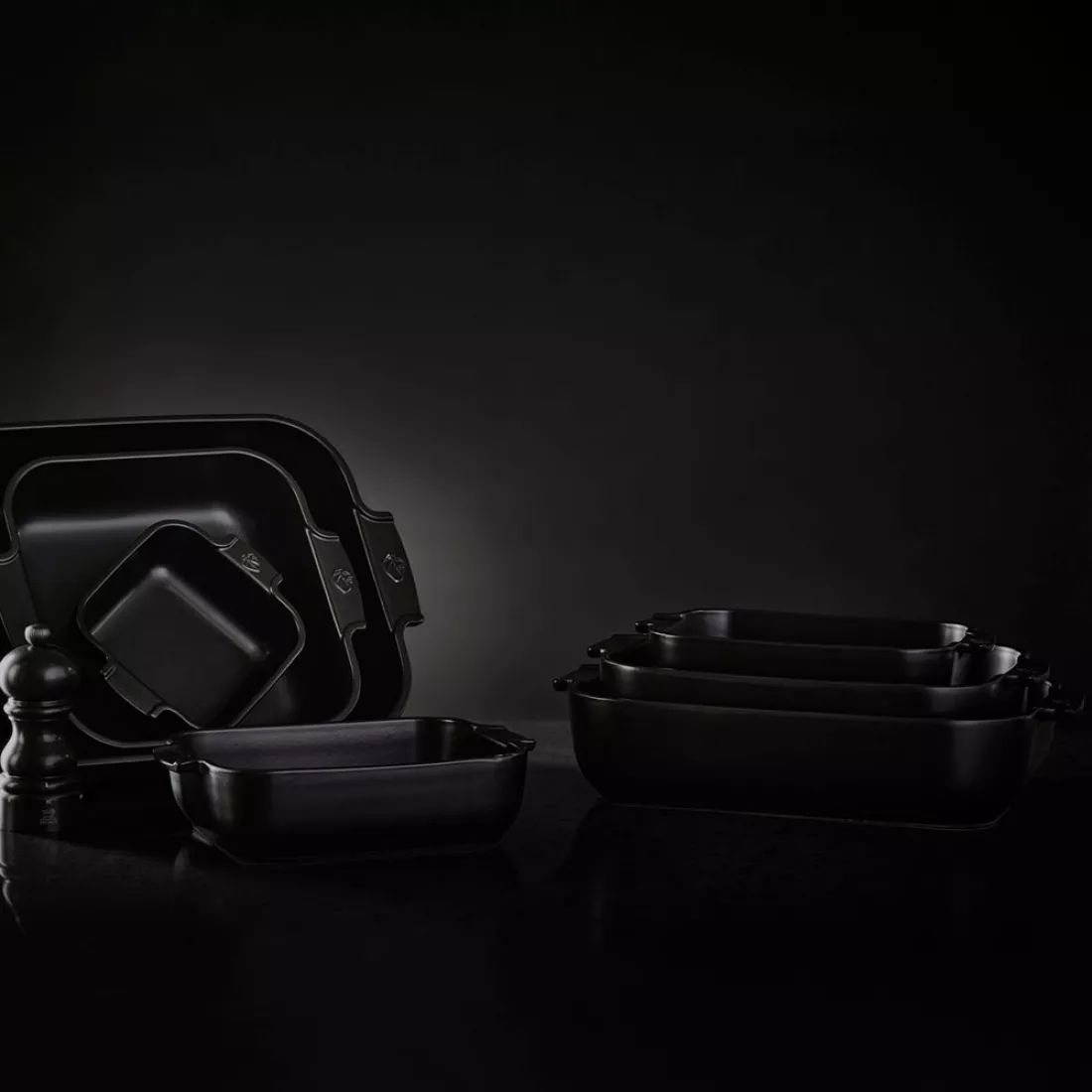 Форма для запекания Peugeot Satin Black 61517