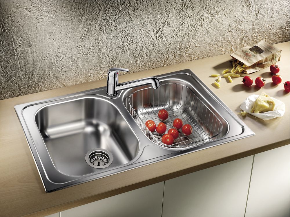 Кухонный смеситель Blanco Daras-S Galvanic Chrome 524190