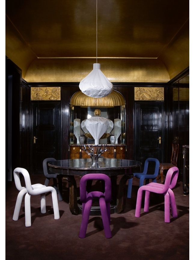 Стул Moustache Bold Chair Dark Blue BG01