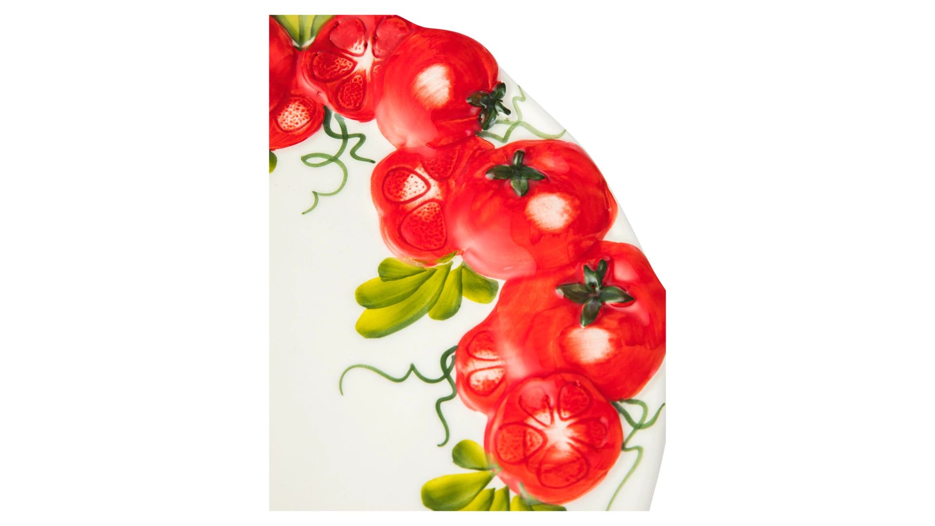 Тарелка обеденная Edelweiss Tomato Dinner Plate EDW-634