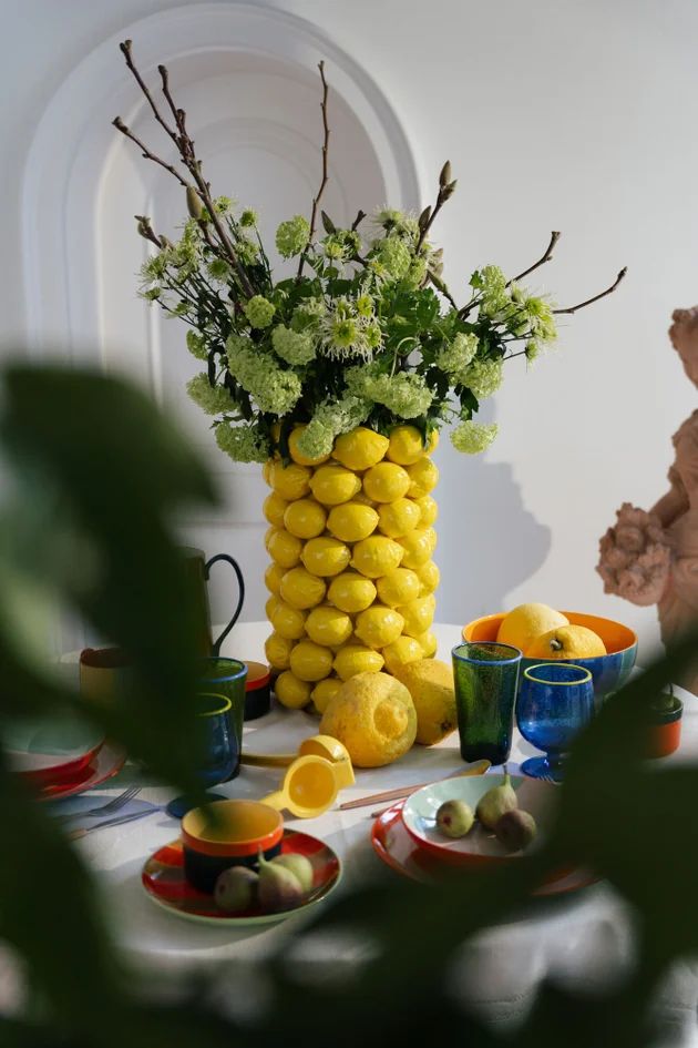 Ваза KARE Vase Lemon Juice 56055