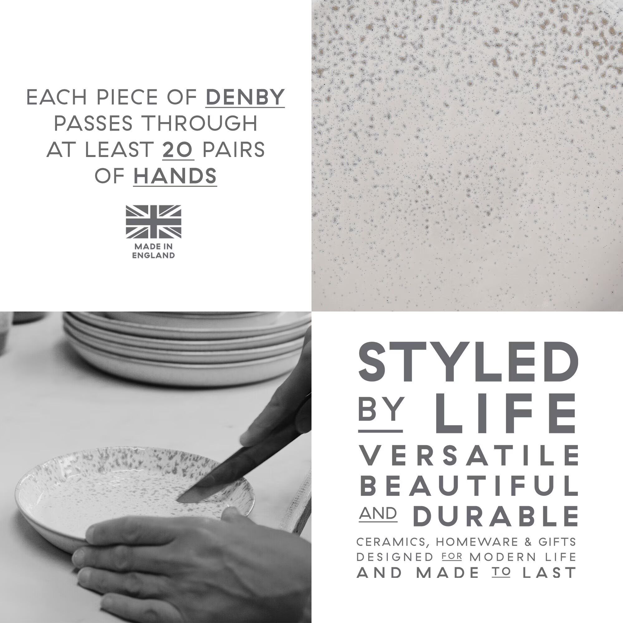 Тарелка десертная Denby Kiln Medium Plate 462010004