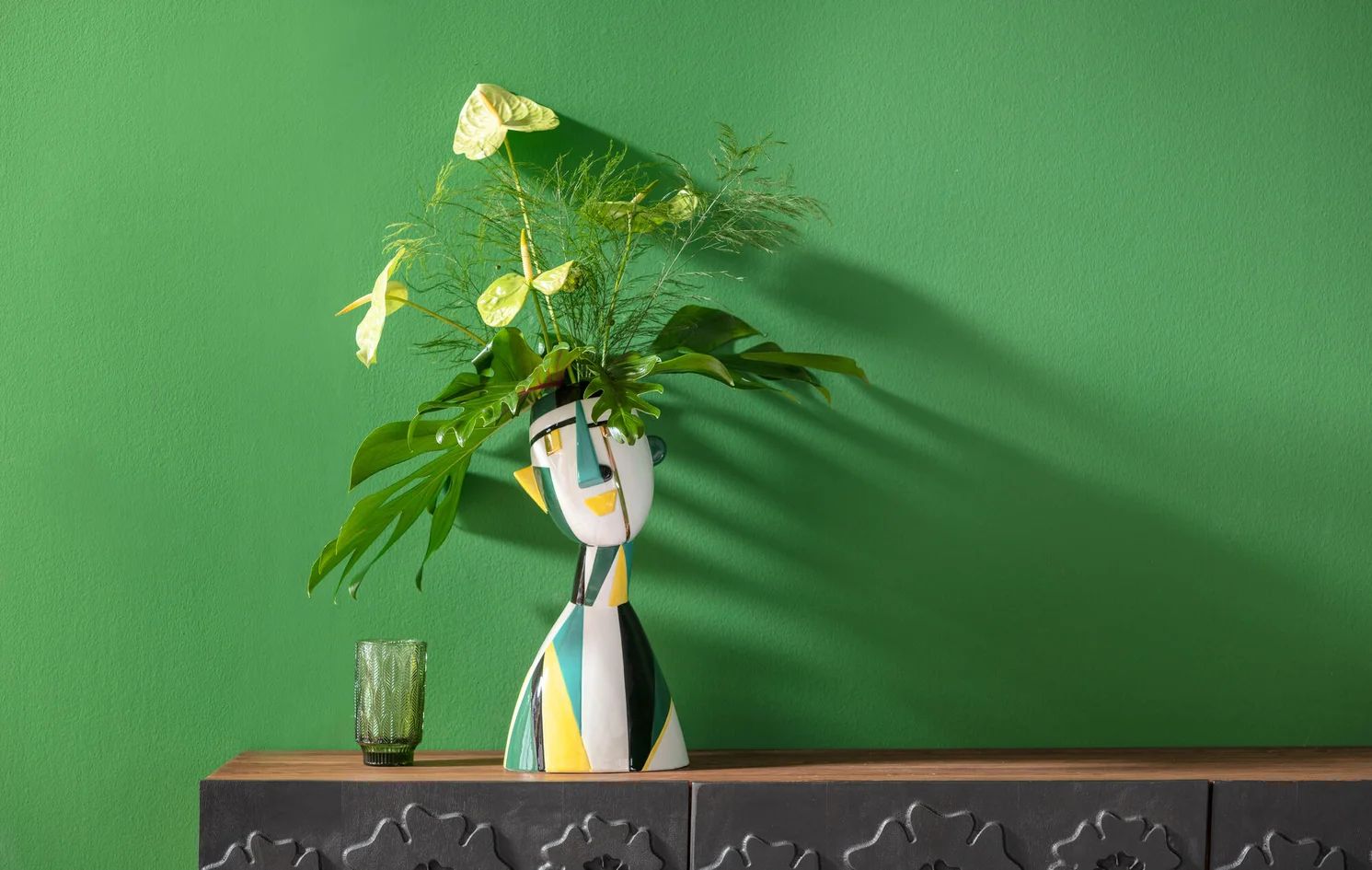 Ваза KARE Deko Vase Happy Face 52956