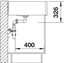 Кухонная мойка Blanco Panor 60 514486