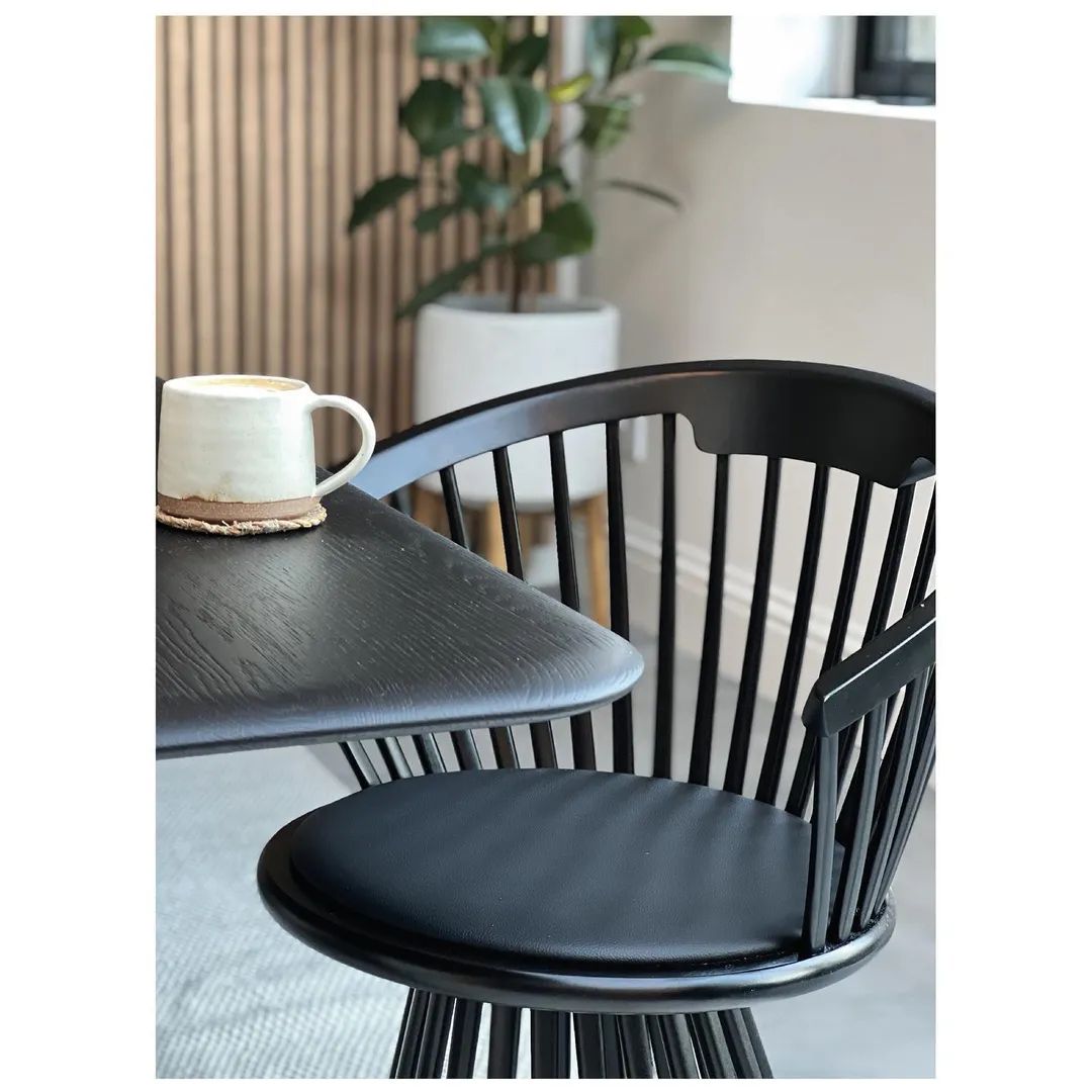Стул Tom Dixon Fan Dining Chair Black FAD01BL