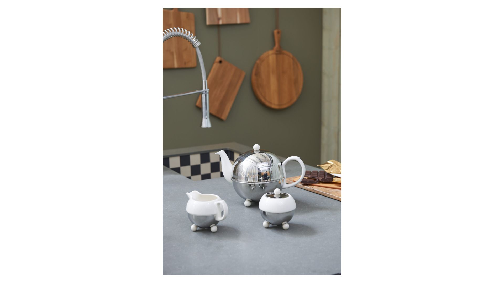 Чайник заварочный Bredemeijer Cosy White 1302W