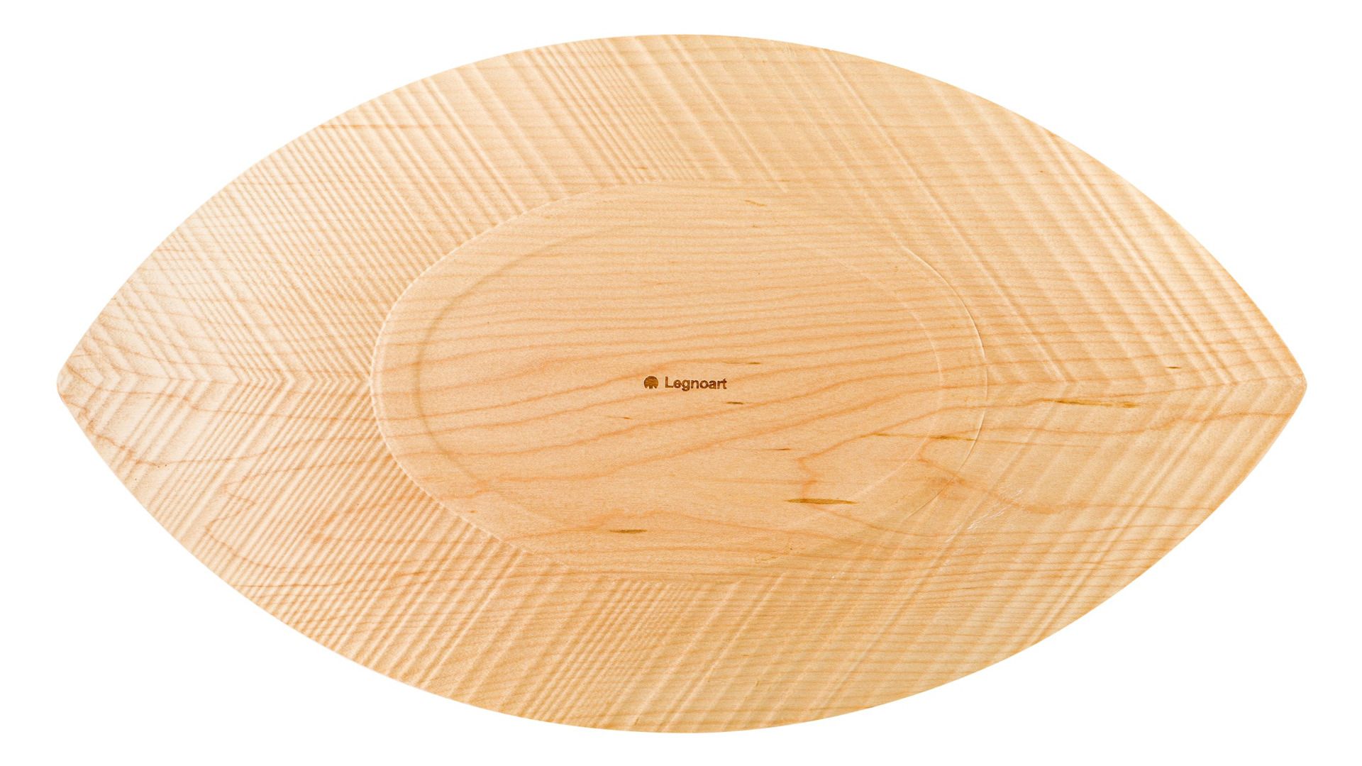 Поднос сервировочный Legnoart Leaf L Maple LT-20