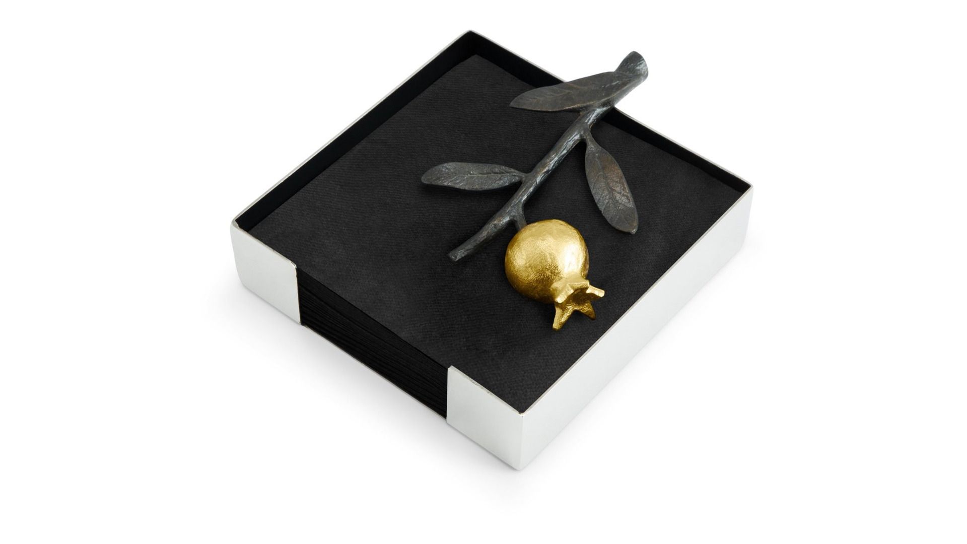 Салфетница Michael Aram Pomegranate Cocktail Napkin Holder 112245
