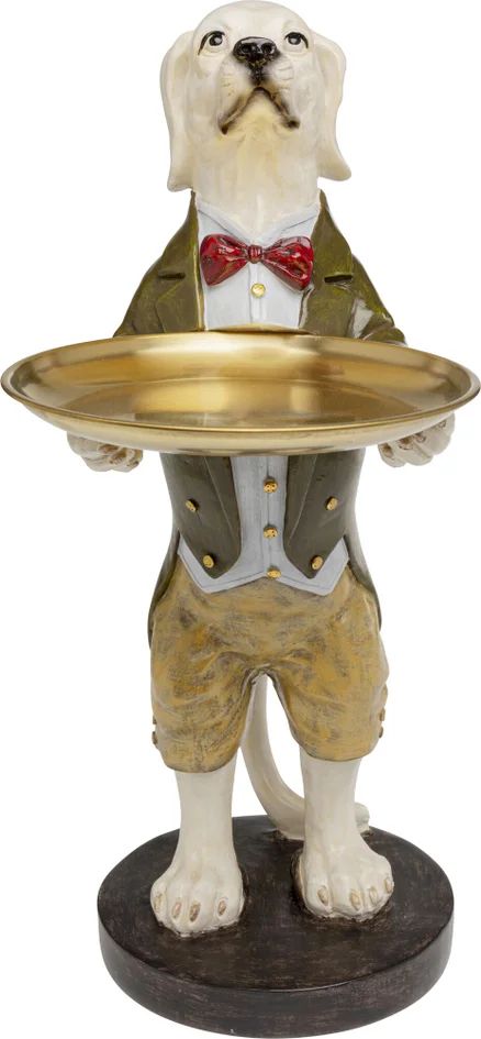 Мелочница KARE Deko Figur Gentleman Dog Tray 56919