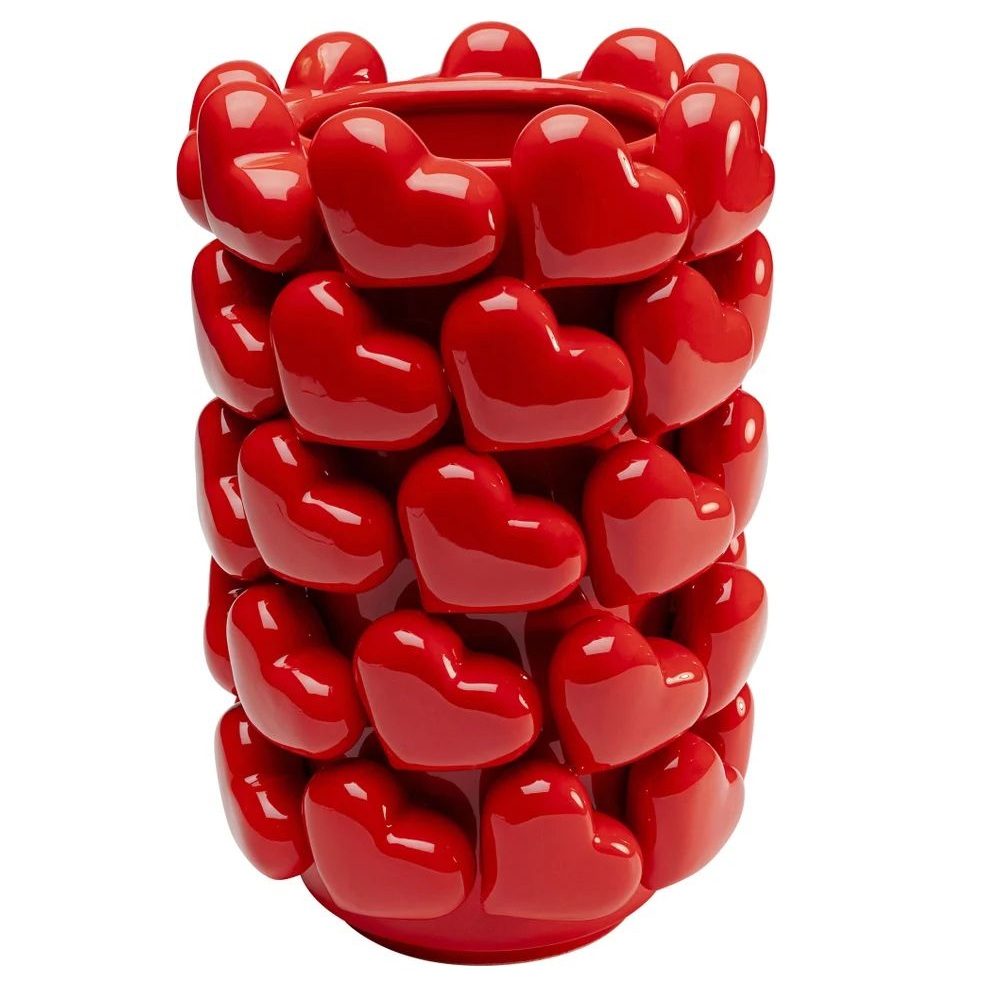 Ваза KARE Vase Hearts 56566