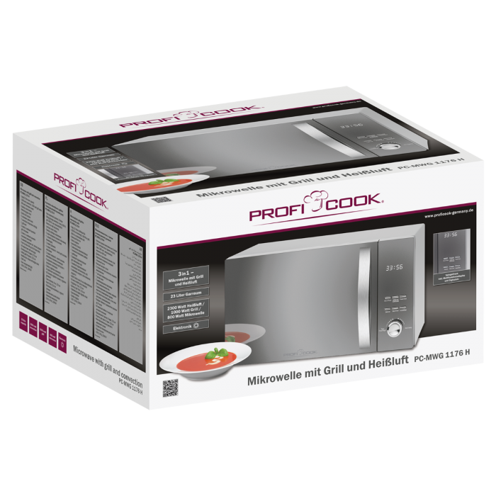 Микроволновая печь Proficook PC-MWG 1176 H