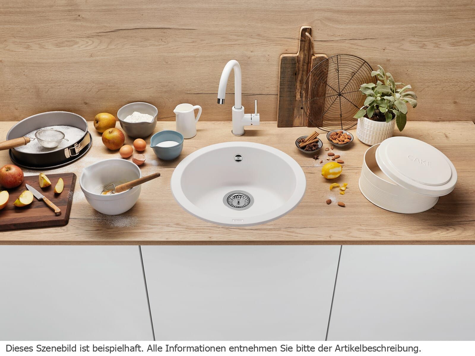 Кухонная мойка Blanco Rondo Silgranit Black 525959