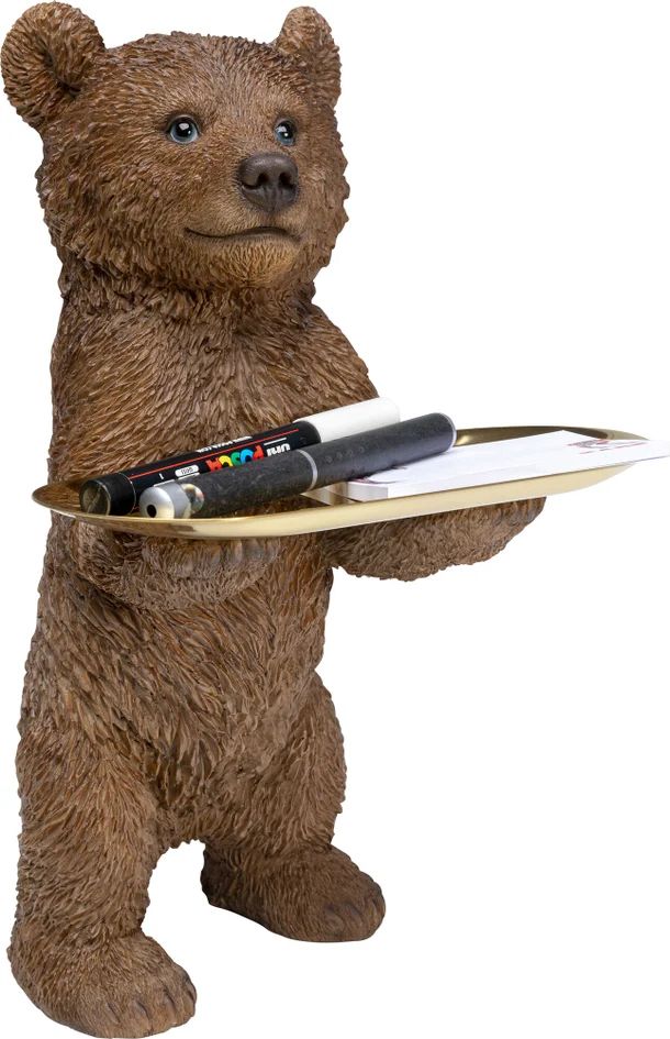 Мелочница KARE Deko Figur Butler Standing Bear 53415