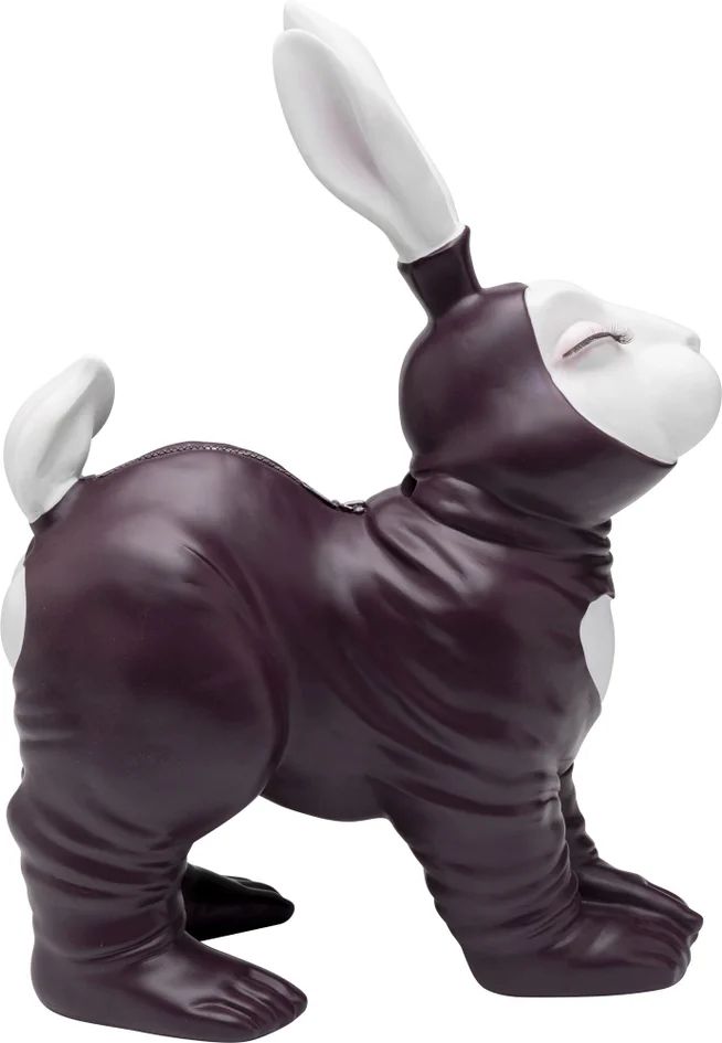 Копилка KARE Spardose Fetish Bunny Standing Burgundy 57482