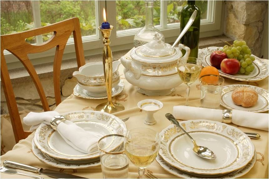 Обеденный сервиз Leander Sonata Zlatý Ornament 07162011-1373