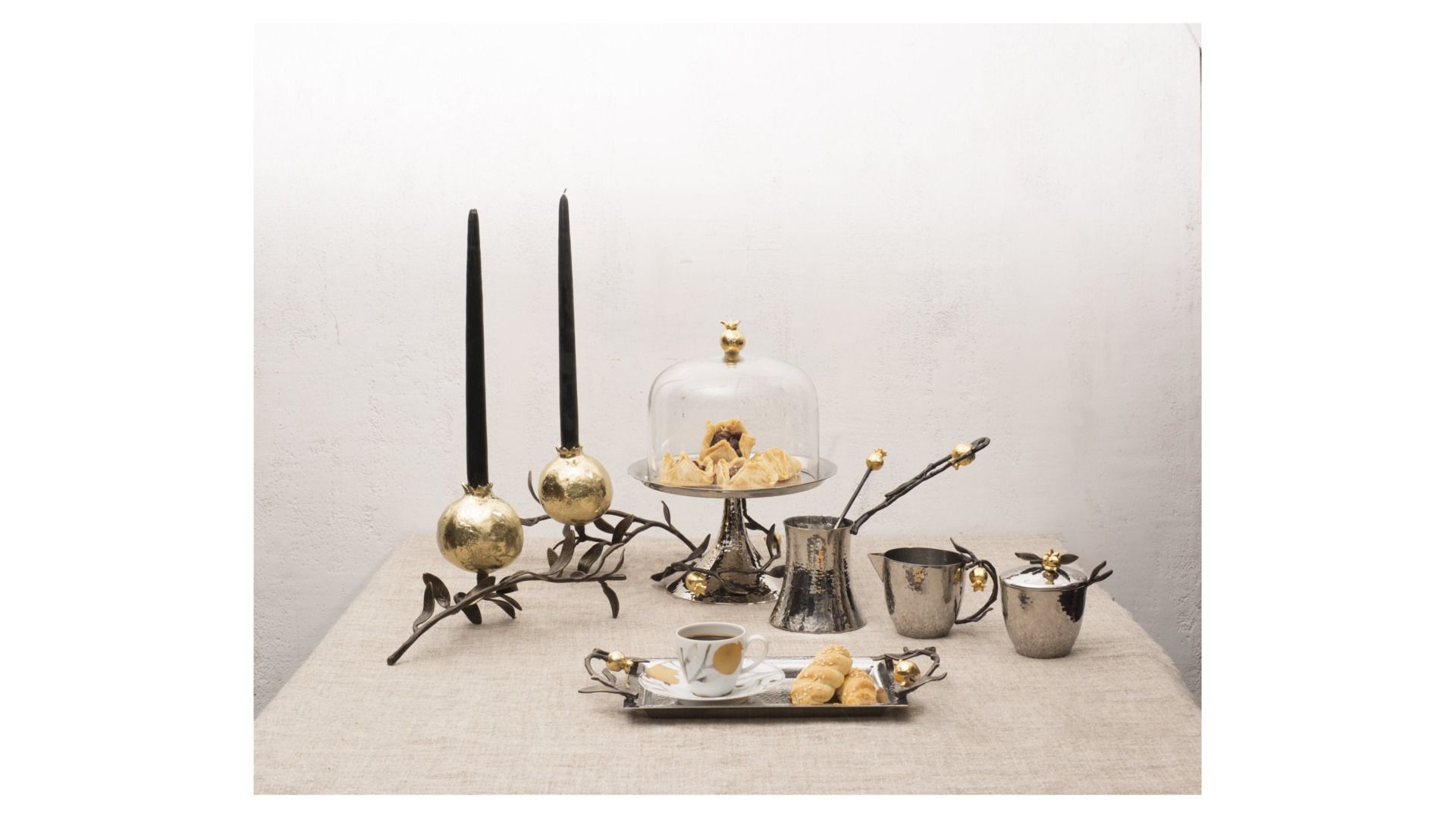 Сахарница с ложкой Michael Aram Pomegranate 175318