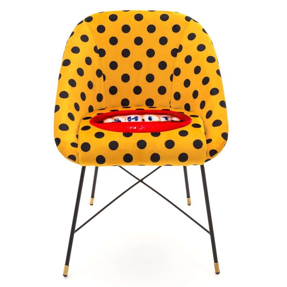 Обеденный стул Seletti Padded Chair Shit 16037