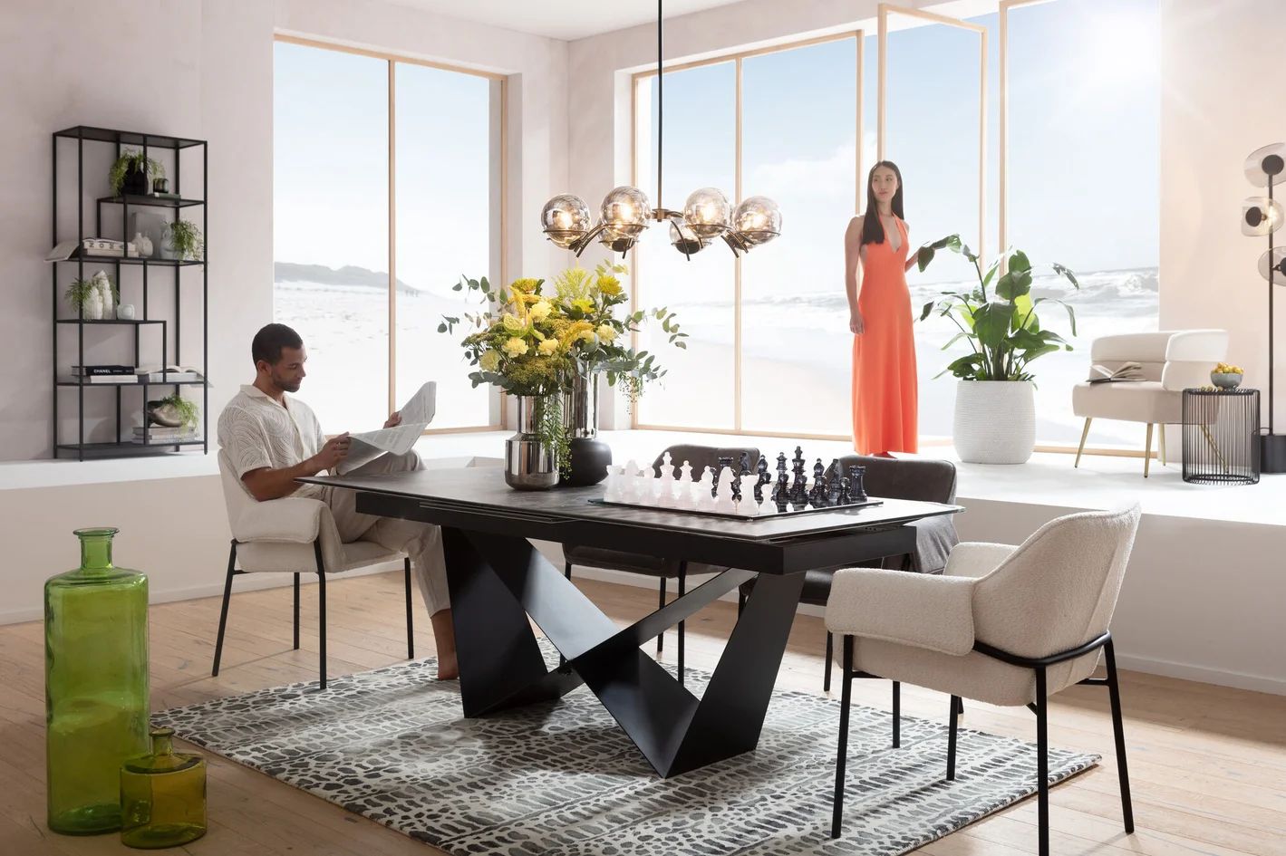 Ваза KARE Vase Tutti Grün 54494