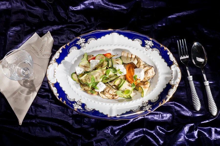 Обеденный сервиз Leander Sonata Kobaltový Ornament 07162011-1357