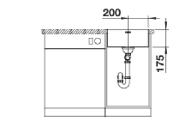Кухонная мойка Blanco Supra 400-IF/A 526353