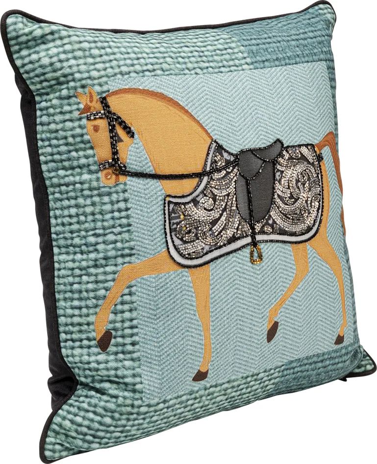 Подушка KARE Kissen Show Horse Plaid 57277