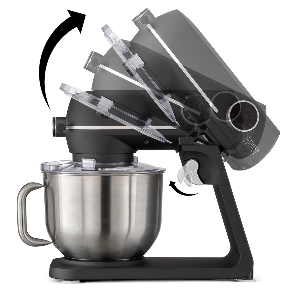 Миксер планетарный Caso KM 1800 Black-E