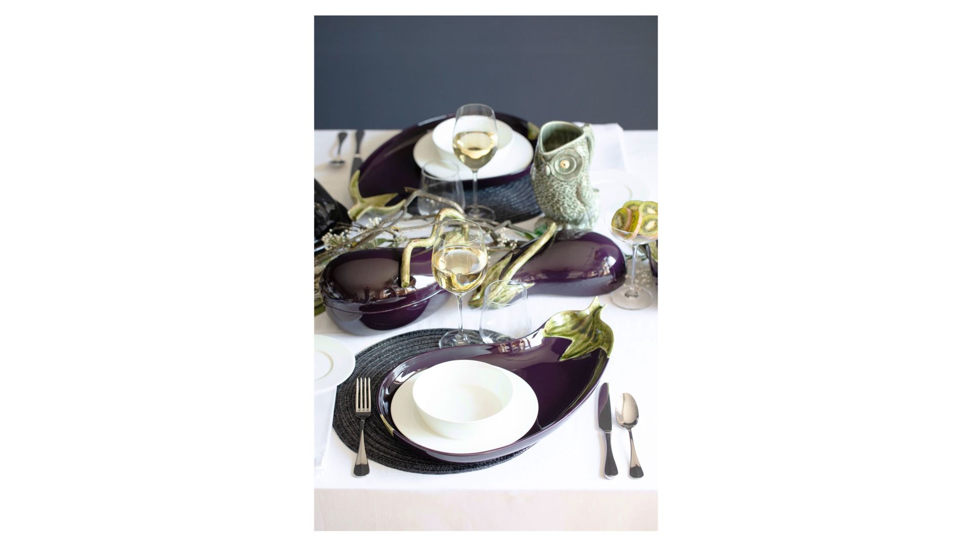 Салатник Bordallo Pinheiro Aubergine Small Platter 65020322