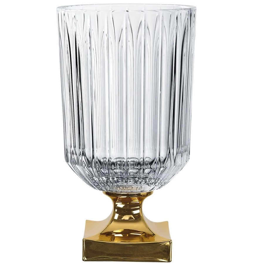 Ваза Nachtmann Minerva Gold Footed 104160