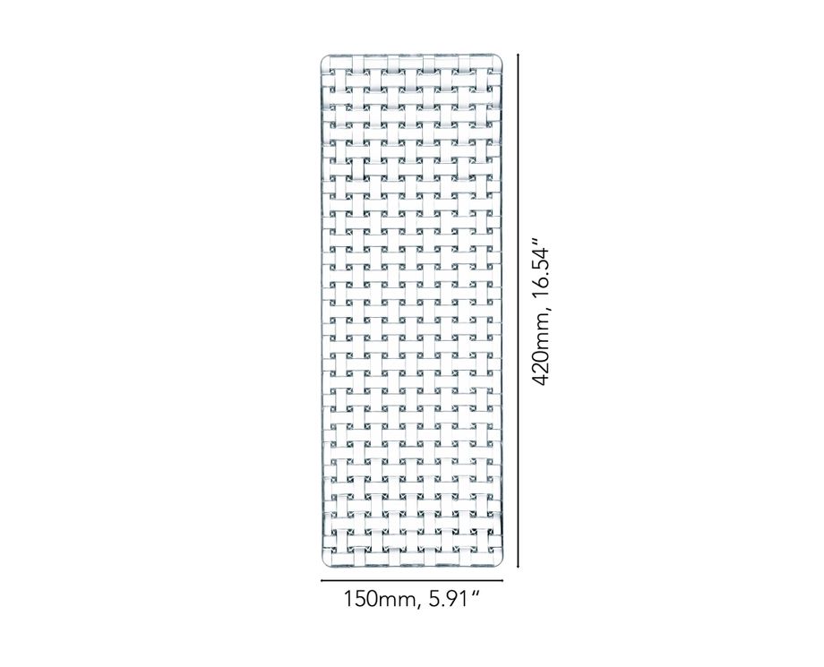 Блюдо прямоугольное Nachtmann Bossa Nova Plate Rectangular 81412