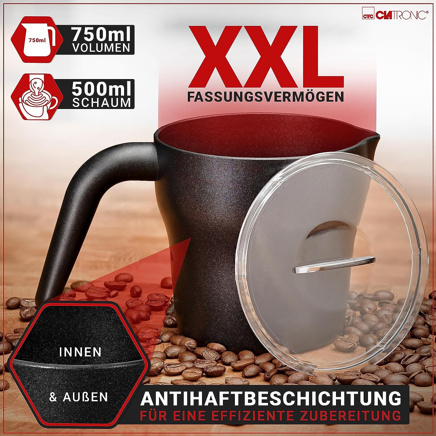 Вспениватель молока Clatronic MS 3326