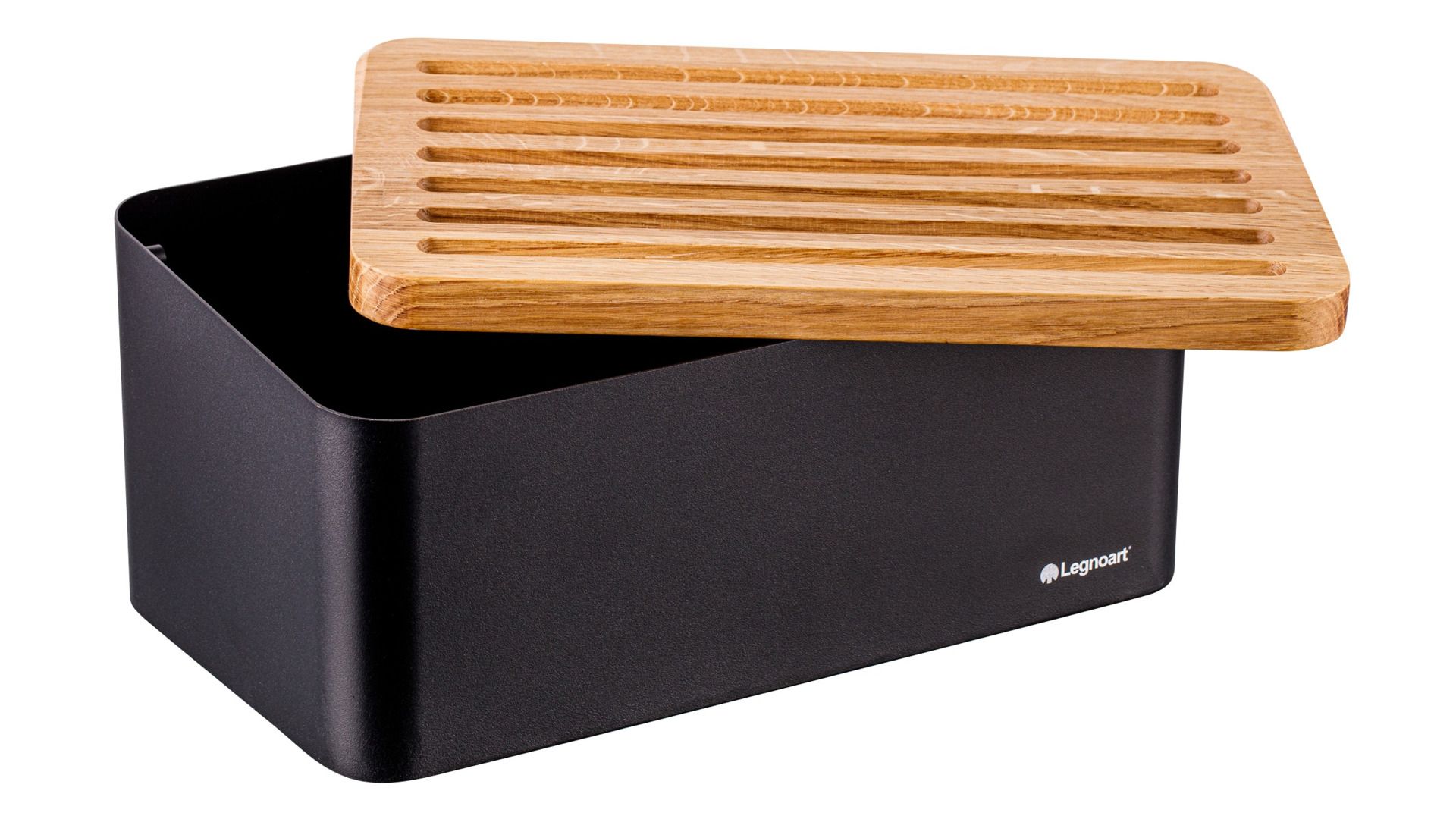 Хлебница Legnoart Crispy Black BB-80B