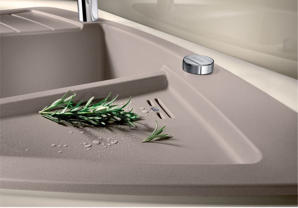 Кухонная мойка Blanco Zia 9E Silgranit Coffee 515074