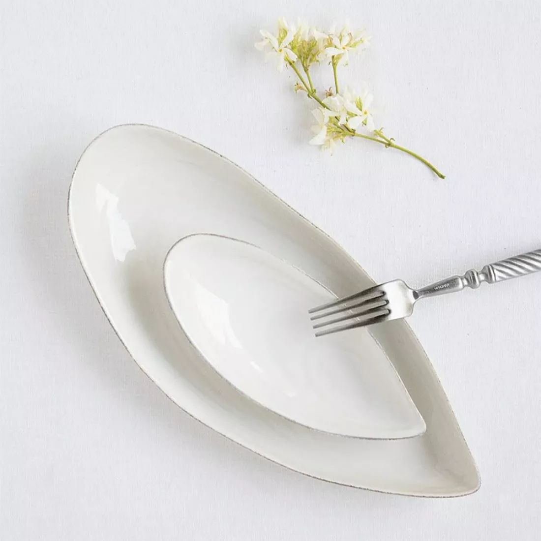 Блюдо овальное Costa Nova Aparte Tray MRA311-WHI