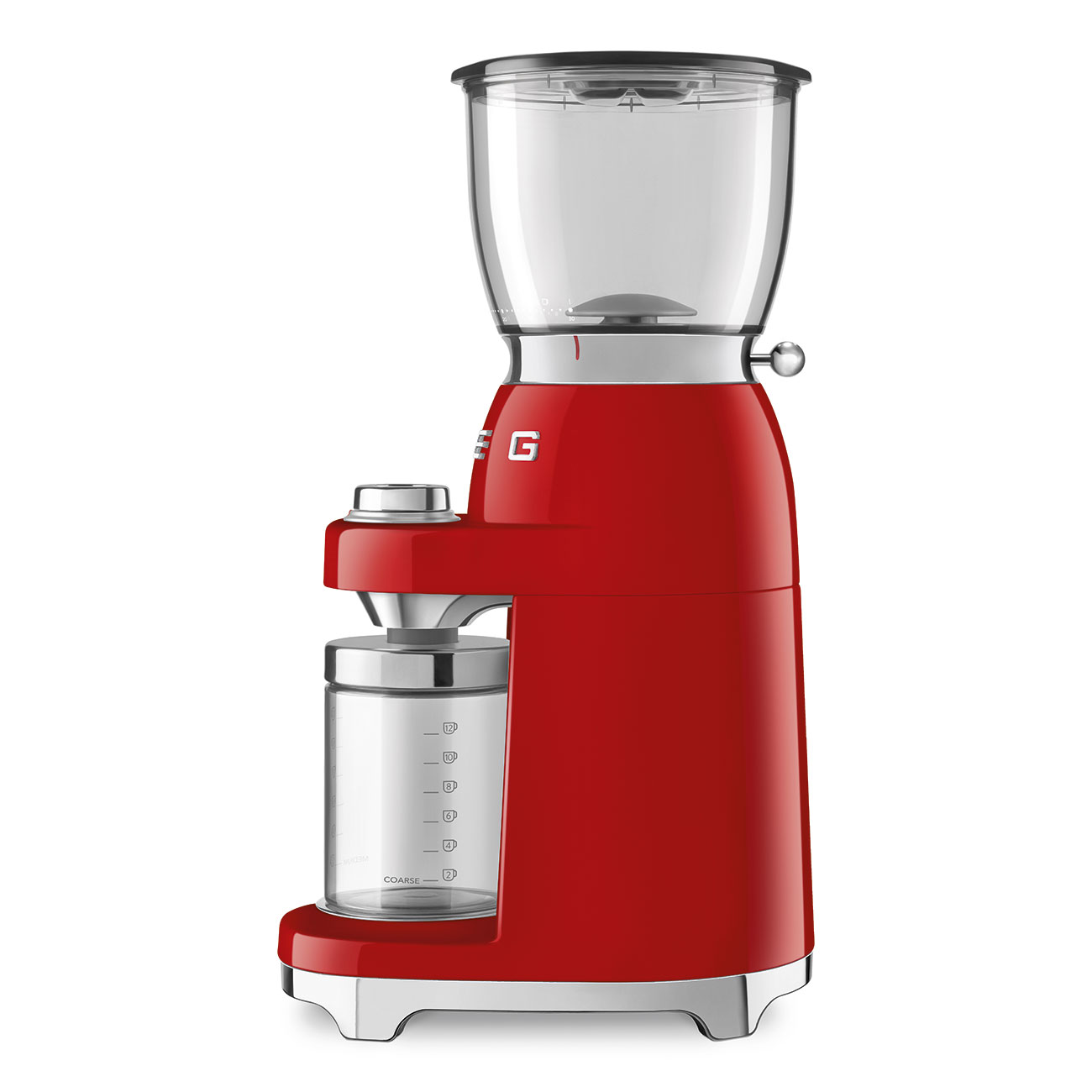 Кофемолка Smeg Macinacaffè 50's Style Rosso CGF11RDEU