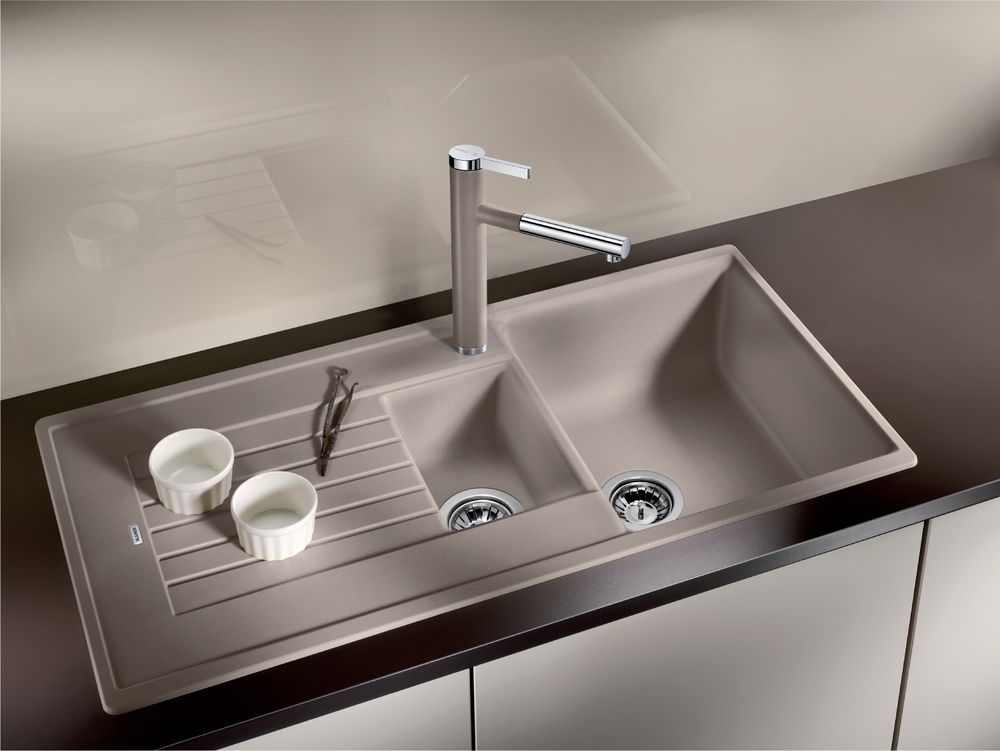 Кухонная мойка Blanco Zia 6S Silgranit White 514742