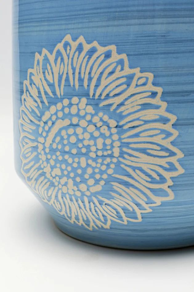 Ваза KARE Vase Big Bloom Blau 55728